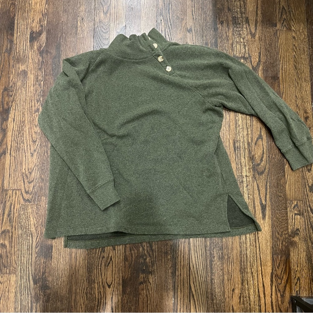 Mock Neck Sweatshirt